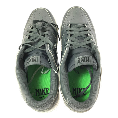 【中古美品】【メンズ】 NIKE ナイキ DUNK LOW RETRO PREMIUM DQ7681-001 ダンク ロー レトロ プレミアム スニーカー 靴 160-261003-na-15-tagh サイズ：27.5cm US 9.5 カラー：IRON GREY/PHANTOM-SCREAM GREEN 万代Net店