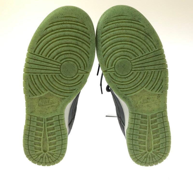 【中古美品】【メンズ】 NIKE ナイキ DUNK LOW RETRO PREMIUM DQ7681-001 ダンク ロー レトロ プレミアム スニーカー 靴 160-261003-na-15-tagh サイズ：27.5cm US 9.5 カラー：IRON GREY/PHANTOM-SCREAM GREEN 万代Net店