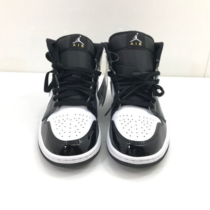 【中古美品】【メンズ】 NIKE ナイキ AIR JORDAN 1 MID SE HV0789-010 エアジョーダン 1 ミッド スニーカー 靴 160-260925-na-34-tagh サイズ：27.5cm US 9.5 カラー：BLACK/METALLIC SILVER-WHITE 万代Net店