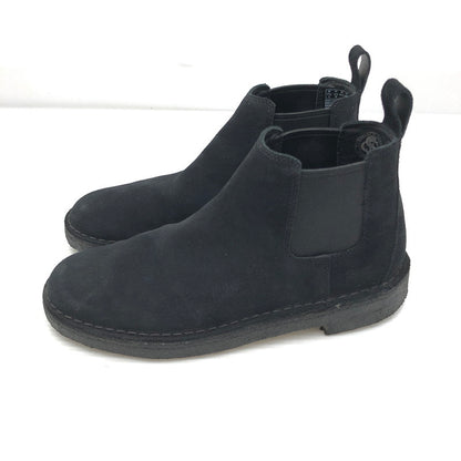 【中古品】【メンズ】 CLARKS クラークス SIDEGORE BOOTS 61947489 サイドゴア ブーツ 靴 164-261006-ty-10-tag サイズ：UK7.5/US8.5 カラー：ブラック 万代Net店