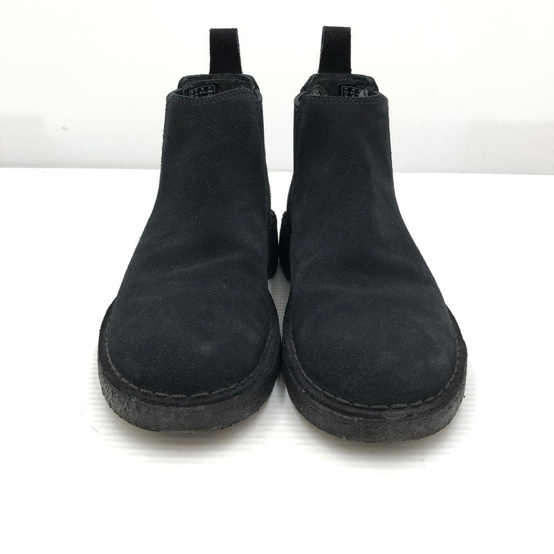 【中古品】【メンズ】 CLARKS クラークス SIDEGORE BOOTS 61947489 サイドゴア ブーツ 靴 164-261006-ty-10-tag サイズ：UK7.5/US8.5 カラー：ブラック 万代Net店