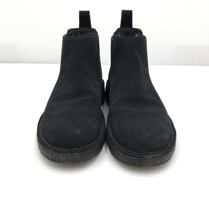 【中古品】【メンズ】 CLARKS クラークス SIDEGORE BOOTS 61947489 サイドゴア ブーツ 靴 164-261006-ty-10-tag サイズ：UK7.5/US8.5 カラー：ブラック 万代Net店