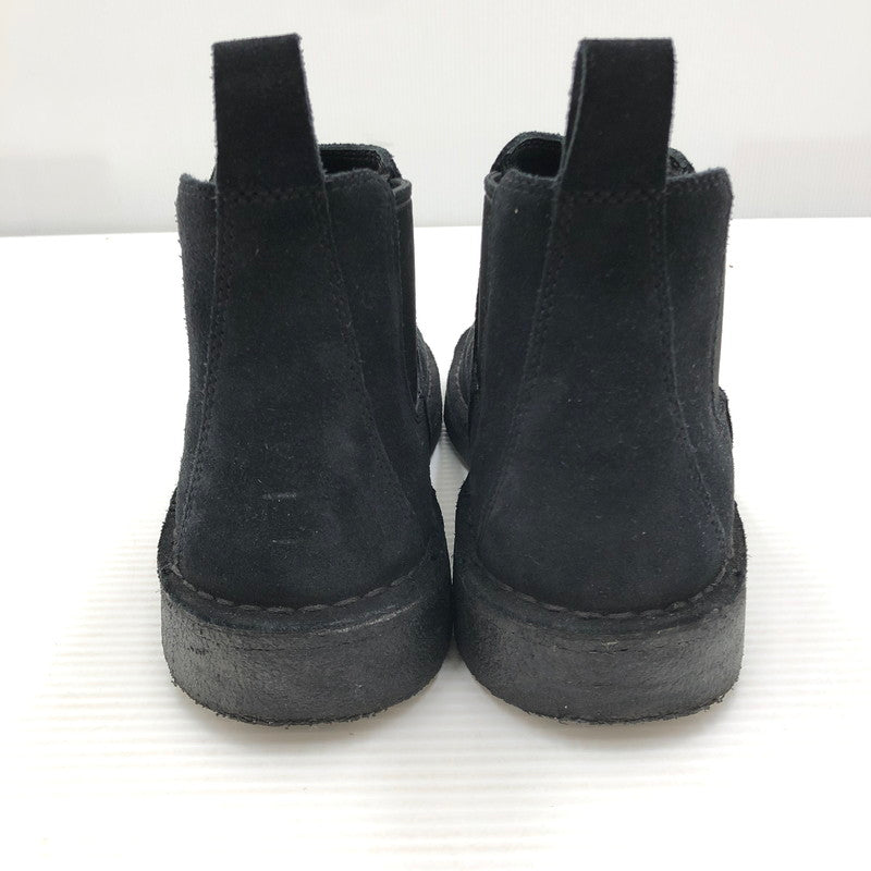 【中古品】【メンズ】 CLARKS クラークス SIDEGORE BOOTS 61947489 サイドゴア ブーツ 靴 164-261006-ty-10-tag サイズ：UK7.5/US8.5 カラー：ブラック 万代Net店