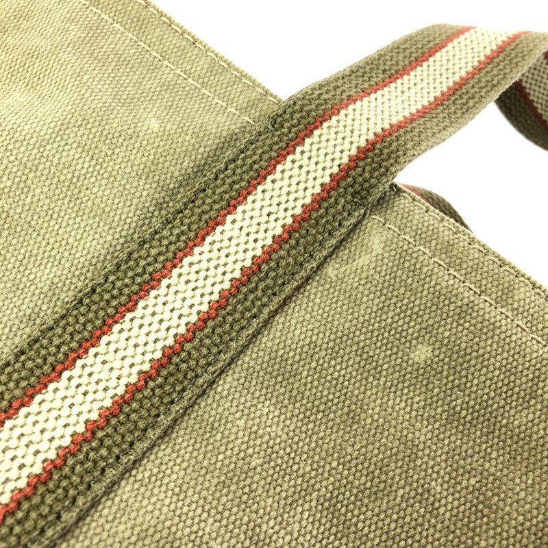 【中古品】【メンズ】 COACH コーチ 2WAY CANVAS TOTE BAG F70406 ツーウェイ キャンバス トートバッグ 鞄 カバン 180-261015-ty-10-tagh カラー：カーキ 万代Net店