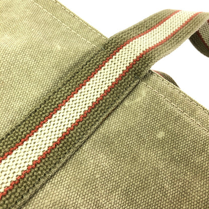 【中古品】【メンズ】 COACH コーチ 2WAY CANVAS TOTE BAG F70406 ツーウェイ キャンバス トートバッグ 鞄 カバン 180-261015-ty-10-tagh カラー：カーキ 万代Net店