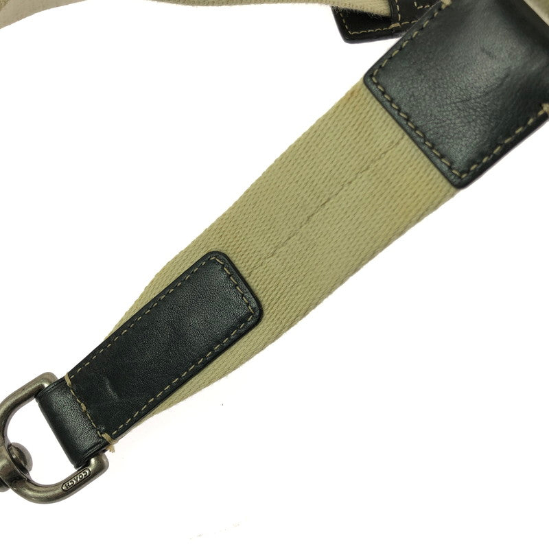 【中古品】【メンズ】 COACH コーチ 2WAY CANVAS TOTE BAG F70406 ツーウェイ キャンバス トートバッグ 鞄 カバン 180-261015-ty-10-tagh カラー：カーキ 万代Net店