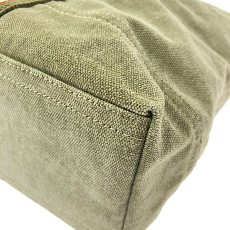 【中古品】【メンズ】 COACH コーチ 2WAY CANVAS TOTE BAG F70406 ツーウェイ キャンバス トートバッグ 鞄 カバン 180-261015-ty-10-tagh カラー：カーキ 万代Net店