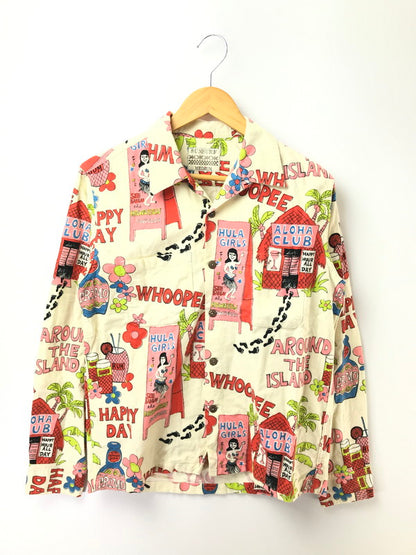 【中古品】【メンズ】 SUN SURF サンサーフ LS HAWAIIAN SHIRT SS26780 アロハシャツ 長袖シャツ 145-260926-na-04-tagh サイズ：M カラー：マルチカラー 万代Net店