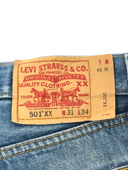 【中古品】【メンズ】 LEVI'S リーバイス 00's 501XX DENIM PANTS 005010000 2000年代 501ダブルエックス デニム パンツ ジーパン ボトムス 157-260926-rt-38-tagh サイズ：W31 L34 カラー：インディゴ 万代Net店