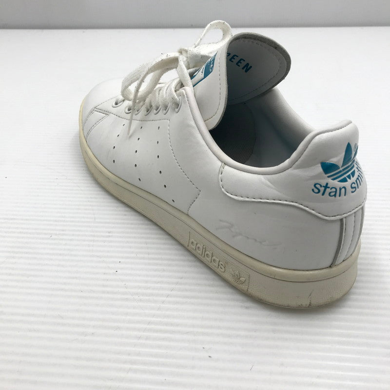 【中古品】【メンズ】 ADIDAS アディダス × KYNE キネ STAN SMITH WHITE BLUE GX7690 スタン スミス スニーカー 靴 161-260926-rt-06-tagh サイズ：27.5cm US9 1/2 カラー：ホワイト/ブルー 万代Net店