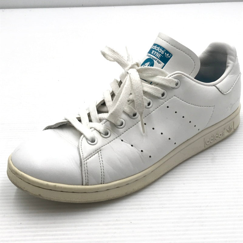 【中古品】【メンズ】 ADIDAS アディダス × KYNE キネ STAN SMITH WHITE BLUE GX7690 スタン スミス スニーカー 靴 161-260926-rt-06-tagh サイズ：27.5cm US9 1/2 カラー：ホワイト/ブルー 万代Net店