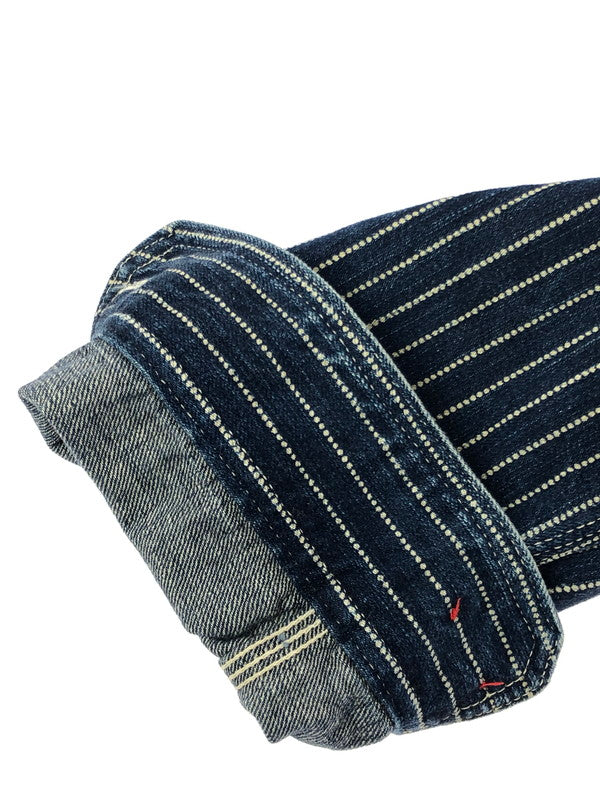 【中古品】【メンズ】 THE FLAT HEAD ザフラットヘッド WABASH DENIM SHIRT ウォバッシュ デニムシャツ 長袖シャツ 145-260926-na-23-tagh サイズ：サイズ不明 下記参照 カラー：インディゴ 万代Net店