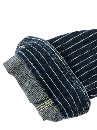 【中古品】【メンズ】 THE FLAT HEAD ザフラットヘッド WABASH DENIM SHIRT ウォバッシュ デニムシャツ 長袖シャツ 145-260926-na-23-tagh サイズ：サイズ不明 下記参照 カラー：インディゴ 万代Net店