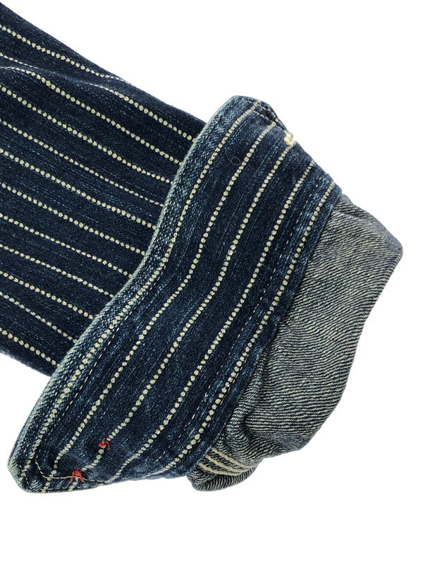【中古品】【メンズ】 THE FLAT HEAD ザフラットヘッド WABASH DENIM SHIRT ウォバッシュ デニムシャツ 長袖シャツ 145-260926-na-23-tagh サイズ：サイズ不明 下記参照 カラー：インディゴ 万代Net店