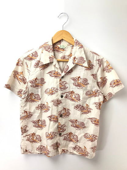 【中古品】【メンズ】 THE FLAT HEAD ザフラットヘッド PALMS LABEL パームスレーベル S/S ALOHA SHIRT HCC-01W アロハシャツ 半袖シャツ 145-260926-na-03-tagh サイズ：S カラー：マルチカラー 万代Net店