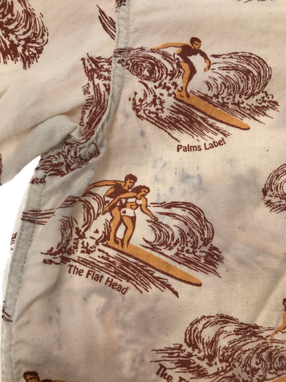 【中古品】【メンズ】 THE FLAT HEAD ザフラットヘッド PALMS LABEL パームスレーベル S/S ALOHA SHIRT HCC-01W アロハシャツ 半袖シャツ 145-260926-na-03-tagh サイズ：S カラー：マルチカラー 万代Net店