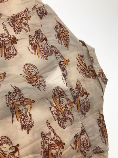 【中古品】【メンズ】 THE FLAT HEAD ザフラットヘッド PALMS LABEL パームスレーベル S/S ALOHA SHIRT HCC-01W アロハシャツ 半袖シャツ 145-260926-na-03-tagh サイズ：S カラー：マルチカラー 万代Net店