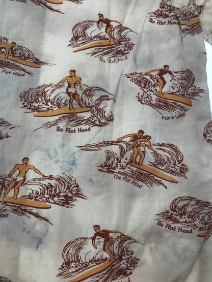 【中古品】【メンズ】 THE FLAT HEAD ザフラットヘッド PALMS LABEL パームスレーベル S/S ALOHA SHIRT HCC-01W アロハシャツ 半袖シャツ 145-260926-na-03-tagh サイズ：S カラー：マルチカラー 万代Net店