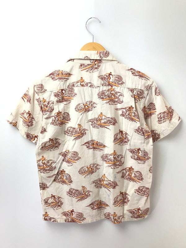 【中古品】【メンズ】 THE FLAT HEAD ザフラットヘッド PALMS LABEL パームスレーベル S/S ALOHA SHIRT HCC-01W アロハシャツ 半袖シャツ 145-260926-na-03-tagh サイズ：S カラー：マルチカラー 万代Net店
