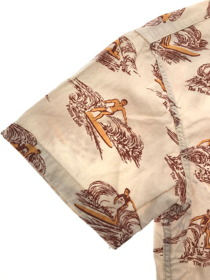 【中古品】【メンズ】 THE FLAT HEAD ザフラットヘッド PALMS LABEL パームスレーベル S/S ALOHA SHIRT HCC-01W アロハシャツ 半袖シャツ 145-260926-na-03-tagh サイズ：S カラー：マルチカラー 万代Net店