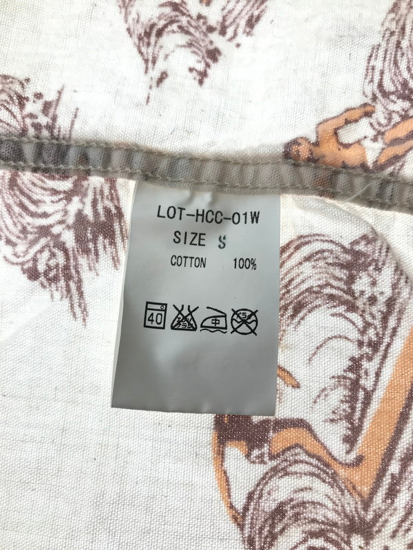 【中古品】【メンズ】 THE FLAT HEAD ザフラットヘッド PALMS LABEL パームスレーベル S/S ALOHA SHIRT HCC-01W アロハシャツ 半袖シャツ 145-260926-na-03-tagh サイズ：S カラー：マルチカラー 万代Net店