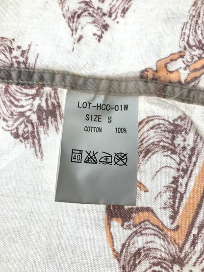 【中古品】【メンズ】 THE FLAT HEAD ザフラットヘッド PALMS LABEL パームスレーベル S/S ALOHA SHIRT HCC-01W アロハシャツ 半袖シャツ 145-260926-na-03-tagh サイズ：S カラー：マルチカラー 万代Net店