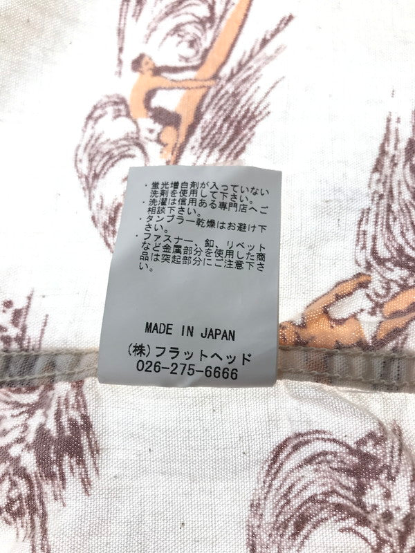 【中古品】【メンズ】 THE FLAT HEAD ザフラットヘッド PALMS LABEL パームスレーベル S/S ALOHA SHIRT HCC-01W アロハシャツ 半袖シャツ 145-260926-na-03-tagh サイズ：S カラー：マルチカラー 万代Net店