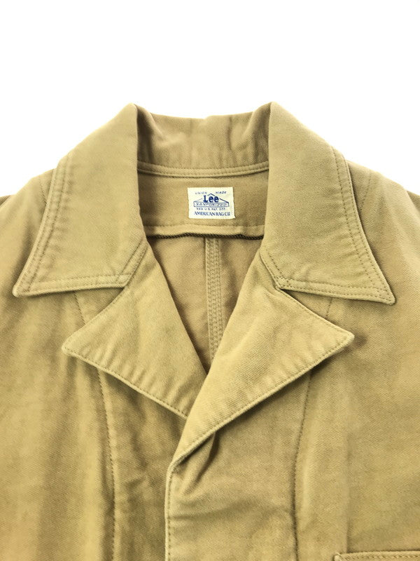【中古品】【メンズ】 LEE リー AMERICAN RAG CIE別注 アメリカン ラグシー 別注 MOLE SKIN SHOP COAT 96103 モールスキン ショップ コート アウター 147-260930-rt-19-tagh サイズ：M カラー：キャメル 万代Net店