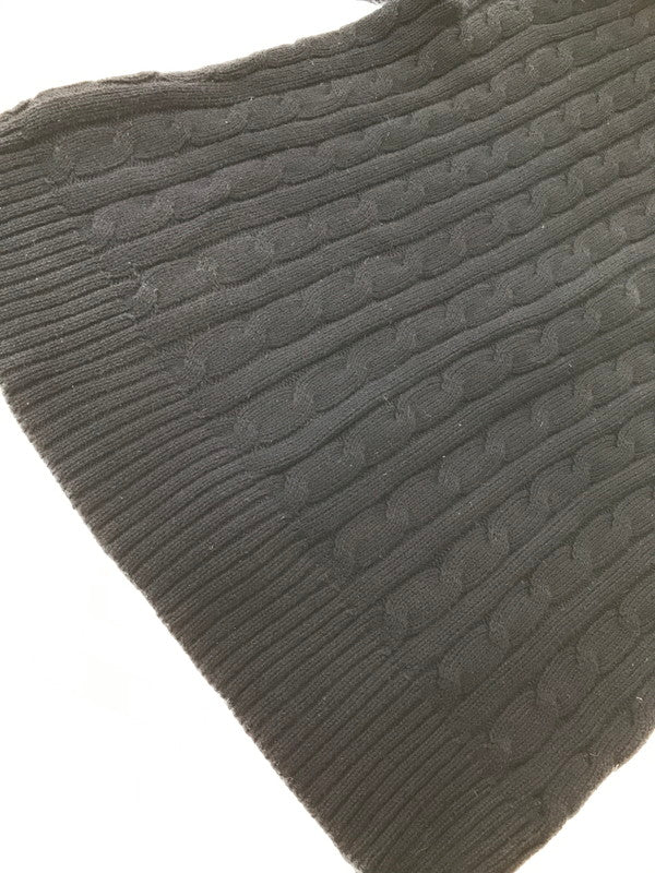 【中古品】【レディース】 POLO RALPH LAUREN ポロ・ラルフローレン CABLE KNIT CARDIGAN 323572625001 ケーブル ニット カーディガン 168-260926-na-11-tagh サイズ：L カラー：ネイビー 万代Net店