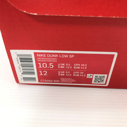 【中古美品】【メンズ】 NIKE ナイキ DUNK LOW SP CT5050-500 ダンク ロー スニーカー 靴 160-260925-na-38-tagh サイズ：28.5cm US 10.5 カラー：VIOTECH/VIOTECH 万代Net店