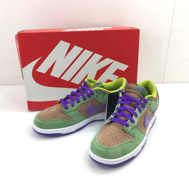 【中古美品】【メンズ】 NIKE ナイキ DUNK LOW SP DA1469-200 ダンク ロー スニーカー 靴 160-260925-na-37-tagh サイズ：28cm US 10 カラー：VENEER/DEEP PURPLE 万代Net店
