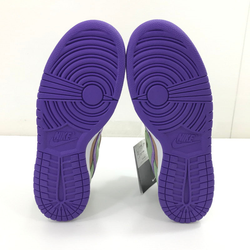【中古美品】【メンズ】 NIKE ナイキ DUNK LOW SP DA1469-200 ダンク ロー スニーカー 靴 160-260925-na-37-tagh サイズ：28cm US 10 カラー：VENEER/DEEP PURPLE 万代Net店