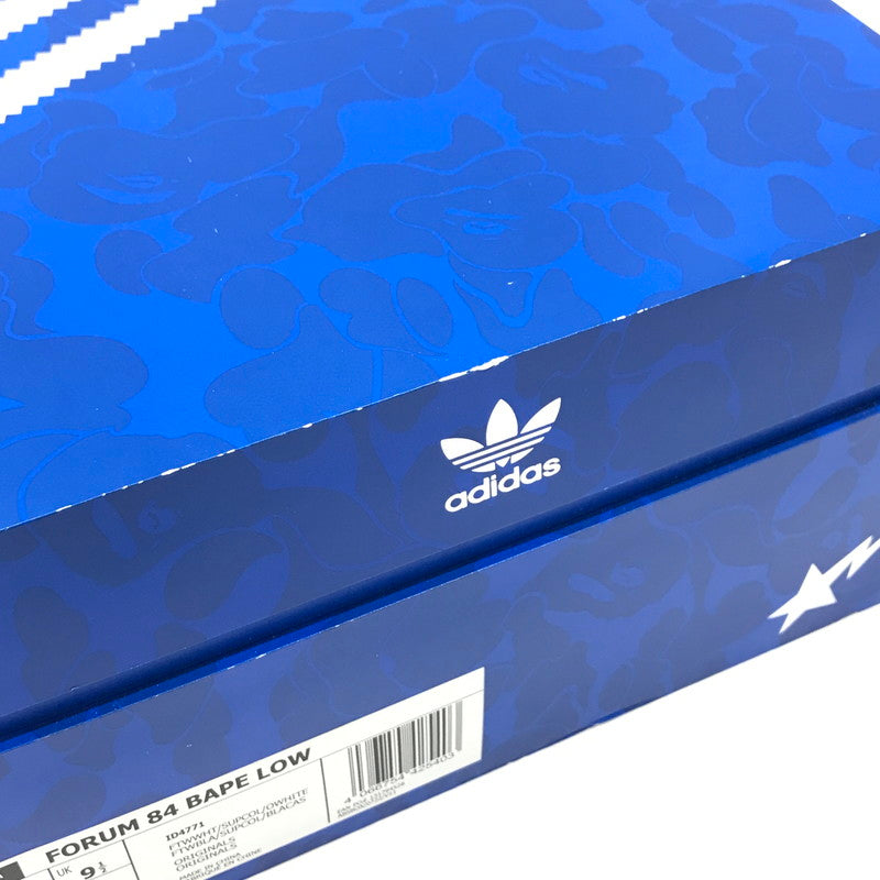 【中古美品】【メンズ】 ADIDAS アディダス×A BATHING APE アベイシングエイプ ID4771 FORUM 84 LOW 30TH ANNIVERSARY "GREEN CAMO" スニーカー 靴 161-260925-rt-04-tagh サイズ：28cm US10 カラー：グリーン系 万代Net店