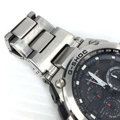 【中古品】【メンズ】 G-SHOCK ジーショック MT-G MTG-S1000D-1AJF タフソーラー 腕時計 余りコマ1個 196-261007-na-12-tagh カラー：シルバー/ブラック 万代Net店