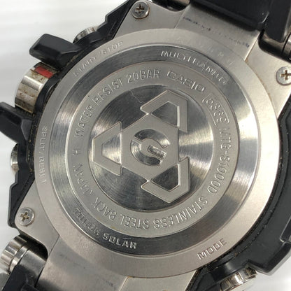 【中古品】【メンズ】 G-SHOCK ジーショック MT-G MTG-S1000D-1AJF タフソーラー 腕時計 余りコマ1個 196-261007-na-12-tagh カラー：シルバー/ブラック 万代Net店