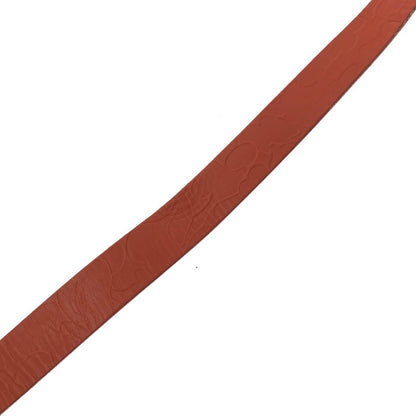 【中古品】【メンズ】 A BATHING APE アベイシングエイプ BAPE LOGO LEATHER BELT ORANGE ベイプ ロゴ レザー ベルト アクセサリー 205-261016-rt-05-tagh カラー：オレンジ 万代Net店
