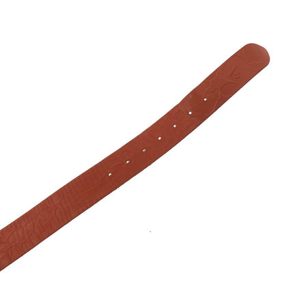 【中古品】【メンズ】 A BATHING APE アベイシングエイプ BAPE LOGO LEATHER BELT ORANGE ベイプ ロゴ レザー ベルト アクセサリー 205-261016-rt-05-tagh カラー：オレンジ 万代Net店
