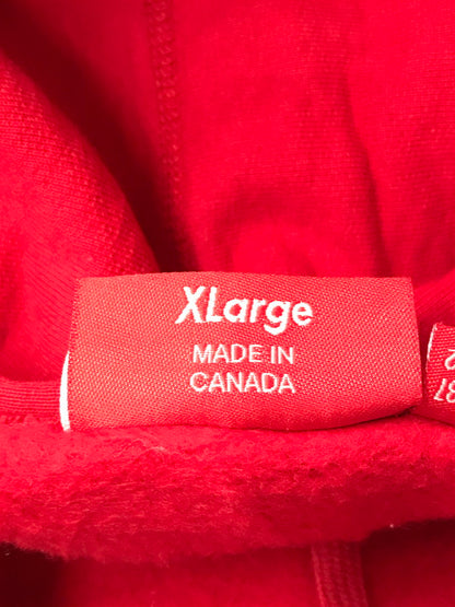 【中古品】【メンズ】 SUPREME シュプリーム 12AW BOX LOGO HOODED SWEATSHIRT RED 12年秋冬 ボックスロゴ フーデッド スウェットシャツ パーカー トップス 149-261001-rt-06-tagh サイズ：XL カラー：レッド 万代Net店