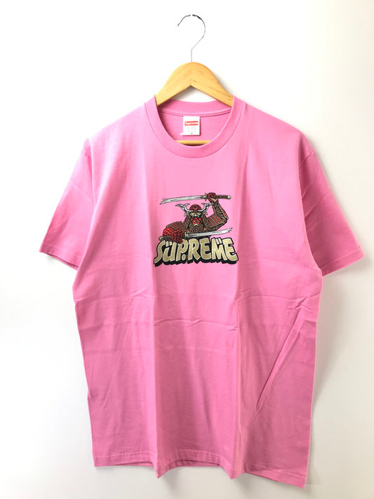 【中古美品】【メンズ】 SUPREME シュプリーム 21AW SAMURAI TEE サムライ Tシャツ 半袖Tシャツ 149-260928-na-42-tagh サイズ：M カラー：ピンク 万代Net店