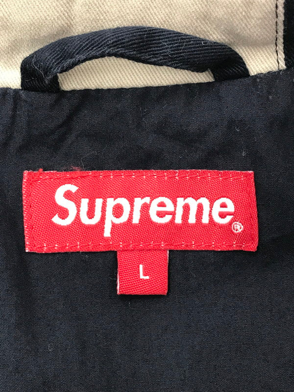 【中古品】【メンズ】 SUPREME シュプリーム 19SS PATCHWORK HARRINGTON JACKET パッチワーク ハリントン ジャケット アウター 149-261001-rt-10-tagh サイズ：L カラー：マルチカラー 万代Net店