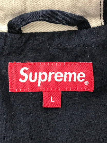 【中古品】【メンズ】 SUPREME シュプリーム 19SS PATCHWORK HARRINGTON JACKET パッチワーク ハリントン ジャケット アウター 149-261001-rt-10-tagh サイズ：L カラー：マルチカラー 万代Net店