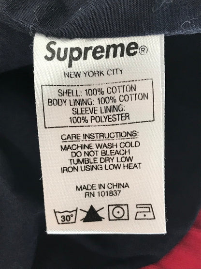 【中古品】【メンズ】 SUPREME シュプリーム 19SS PATCHWORK HARRINGTON JACKET パッチワーク ハリントン ジャケット アウター 149-261001-rt-10-tagh サイズ：L カラー：マルチカラー 万代Net店