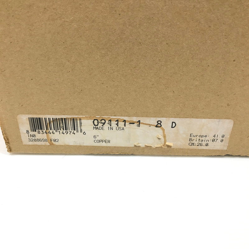 【中古品】【メンズ】 RED WING レッドウィング 6-INCH CLASSIC ROUND BROWN 6インチ クラシック ラウンド ブーツ 靴 164-260925-rt-08-tagh サイズ：26cm US8D カラー：ブラウン 万代Net店