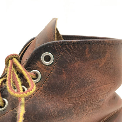 【中古品】【メンズ】 RED WING レッドウィング 6-INCH CLASSIC ROUND BROWN 6インチ クラシック ラウンド ブーツ 靴 164-260925-rt-08-tagh サイズ：26cm US8D カラー：ブラウン 万代Net店