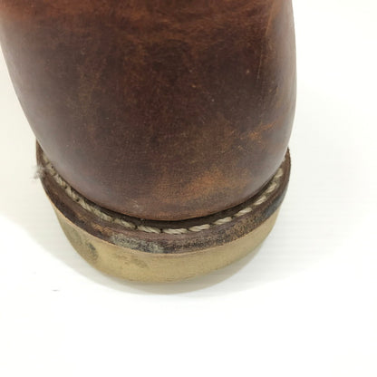 【中古品】【メンズ】 RED WING レッドウィング 6-INCH CLASSIC ROUND BROWN 6インチ クラシック ラウンド ブーツ 靴 164-260925-rt-08-tagh サイズ：26cm US8D カラー：ブラウン 万代Net店