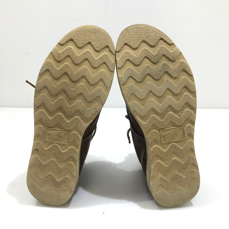 【中古品】【メンズ】 RED WING レッドウィング 6-INCH CLASSIC ROUND BROWN 6インチ クラシック ラウンド ブーツ 靴 164-260925-rt-08-tagh サイズ：26cm US8D カラー：ブラウン 万代Net店