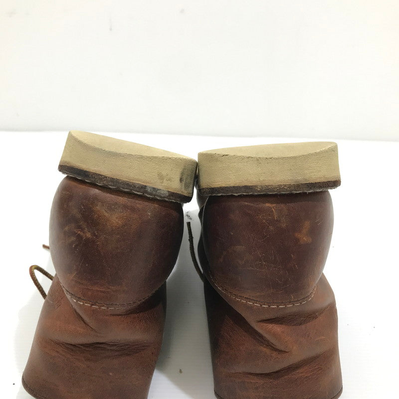 【中古品】【メンズ】 RED WING レッドウィング 6-INCH CLASSIC ROUND BROWN 6インチ クラシック ラウンド ブーツ 靴 164-260925-rt-08-tagh サイズ：26cm US8D カラー：ブラウン 万代Net店