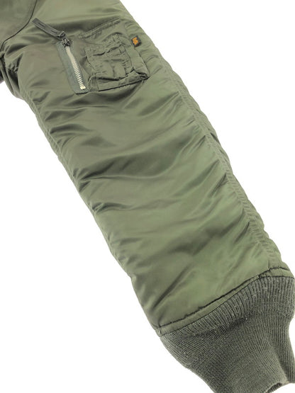 【中古品】【メンズ】 ALPHA INDUSTRIES N-2B FLIGHT JACKET 2010-076 フライト ジャケット アウター 145-260930-rt-15-tagh サイズ：M カラー：オリーブ 万代Net店