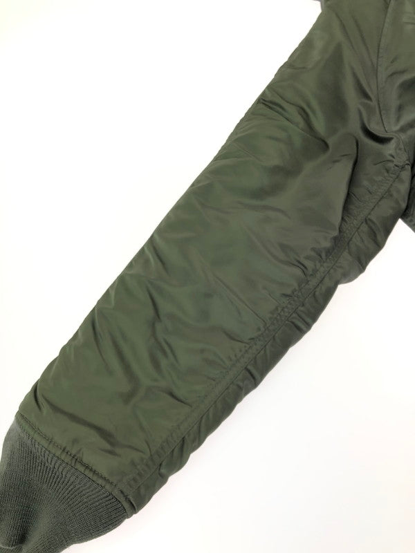 【中古品】【メンズ】 ALPHA INDUSTRIES N-2B FLIGHT JACKET 2010-076 フライト ジャケット アウター 145-260930-rt-15-tagh サイズ：M カラー：オリーブ 万代Net店
