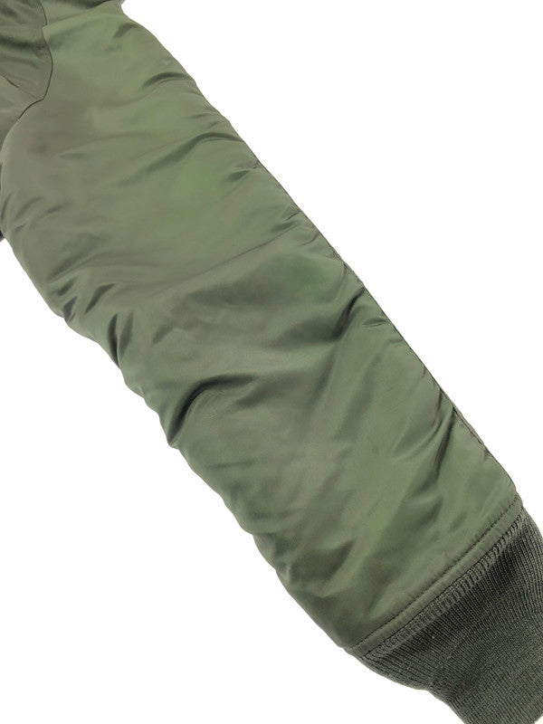 【中古品】【メンズ】 ALPHA INDUSTRIES N-2B FLIGHT JACKET 2010-076 フライト ジャケット アウター 145-260930-rt-15-tagh サイズ：M カラー：オリーブ 万代Net店